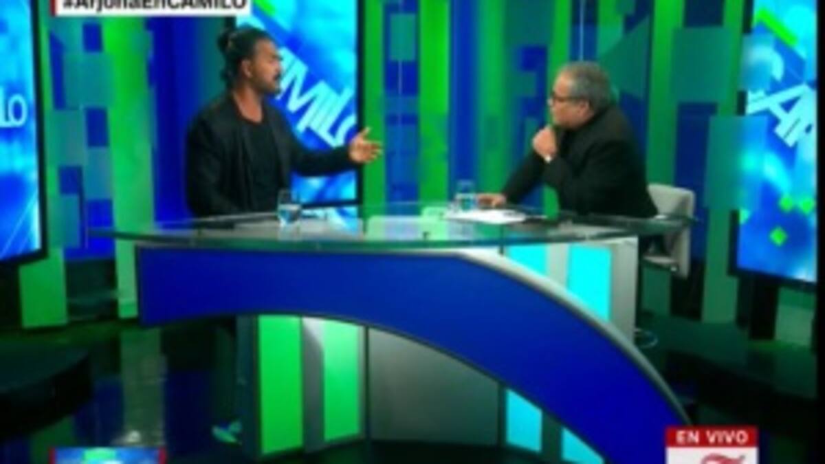 Arjona se retira de entrevista en CNN