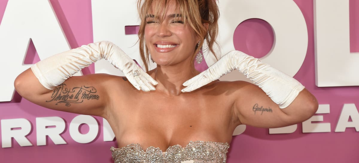 Karol G en la proyección de su documental 'Mañana fue muy bonito' en Nueva York, mayo de 2025.