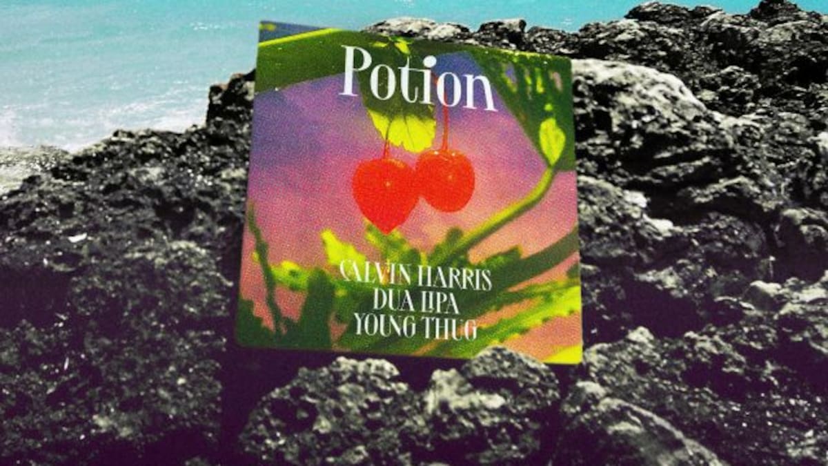 CALVIN HARRIS LANZA “POTION”