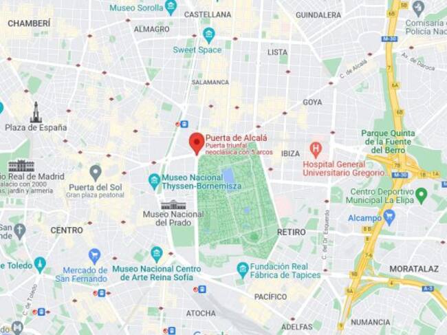 La Puerta de Alcalá, el escenario escogido para el concierto de Camilo.