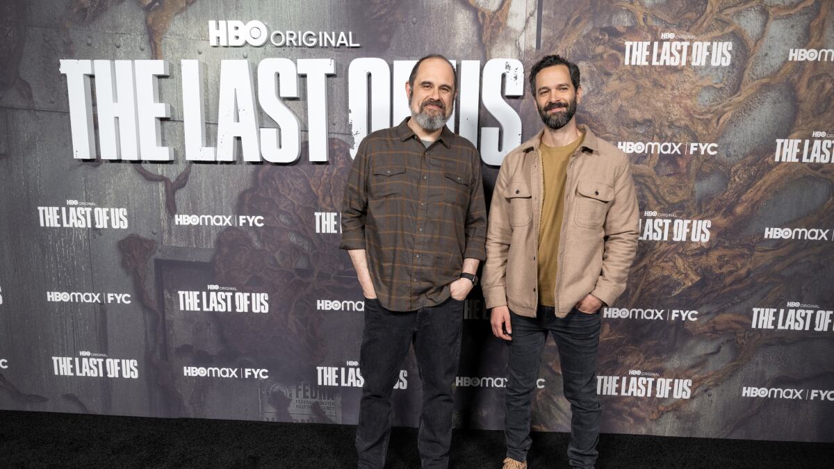 Craig Mazin y Neil Druckmann Foto: Getty Images