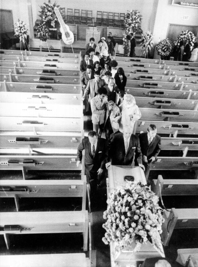 Funeral Jimi Hendrix (1970)