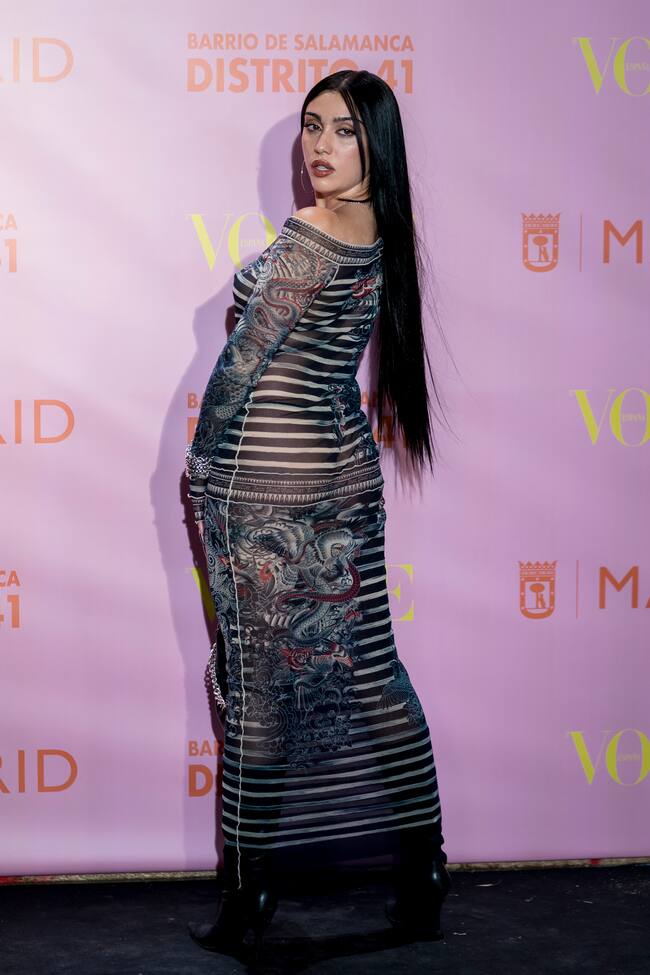 Lourdes Leon en la Vogue Fashion's Night Out de Madrid.