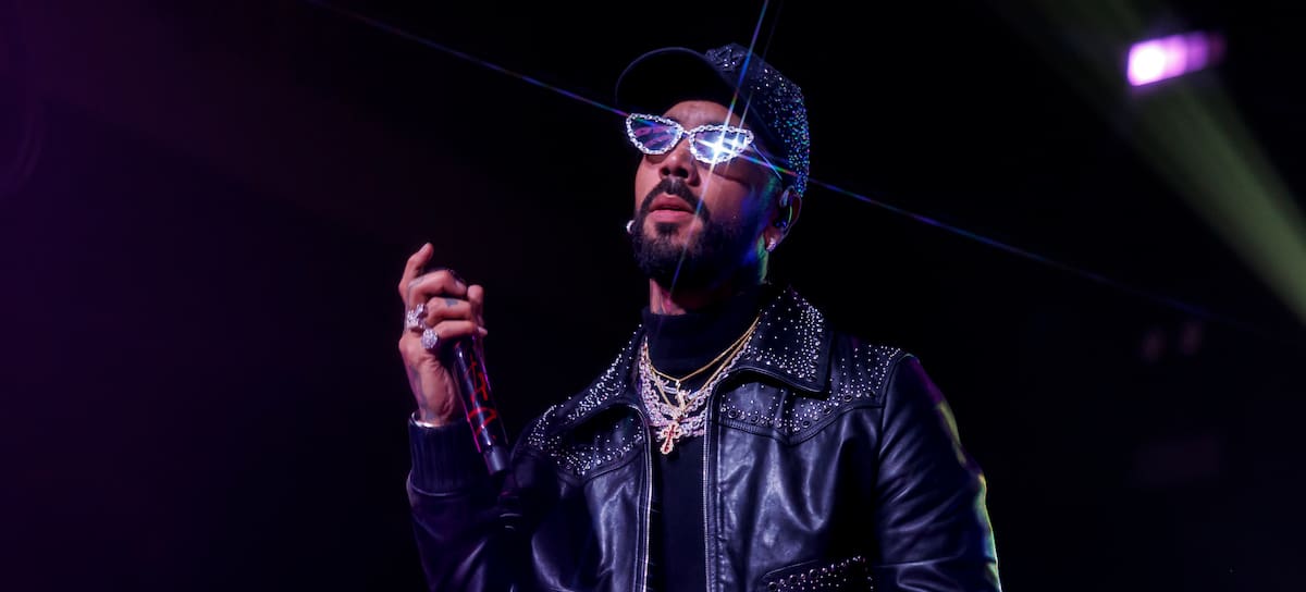 Anuel AA en los Billboard Latin Music Week en Miami