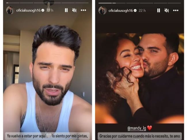 Suso Álvarez en sus historias de Instagram.