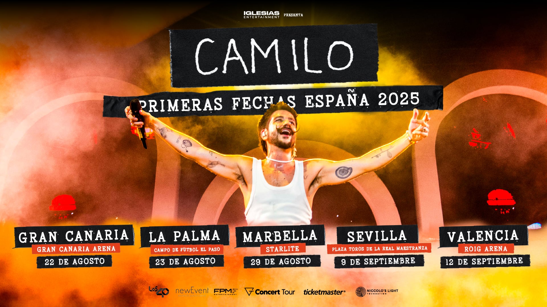 Gira Camilo por España 2025