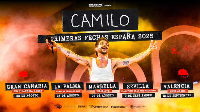 Gira Camilo por España 2025