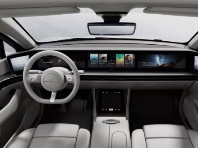 Interior del Visio-S de Sony