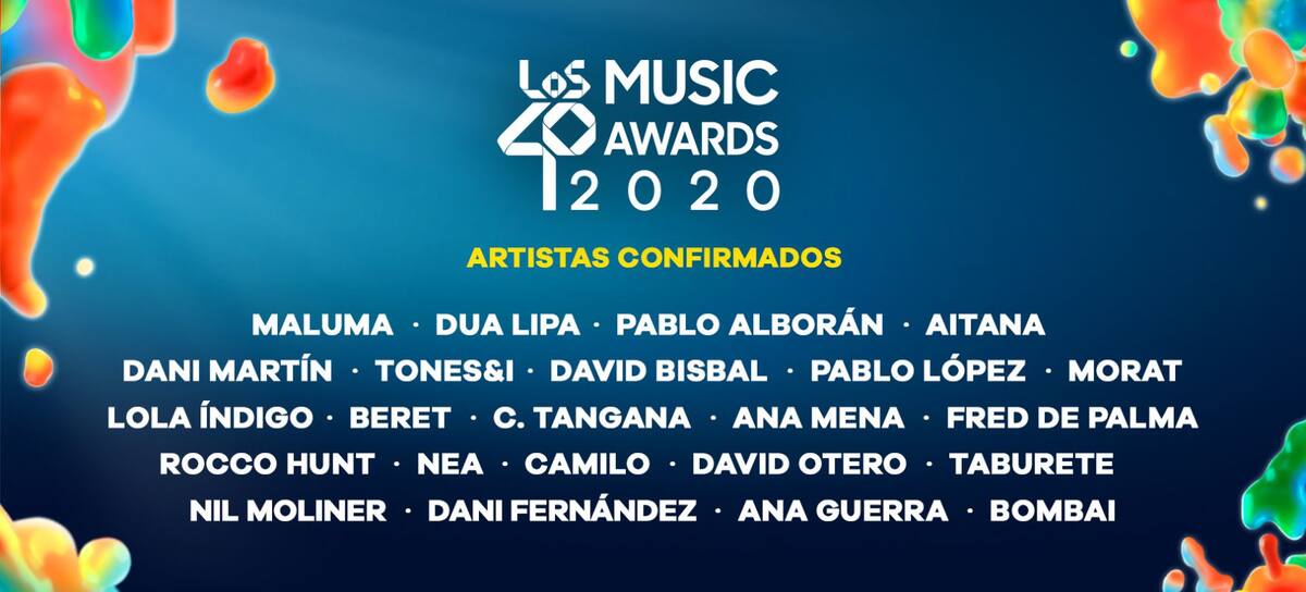 LOS40 Music Awards 2020.