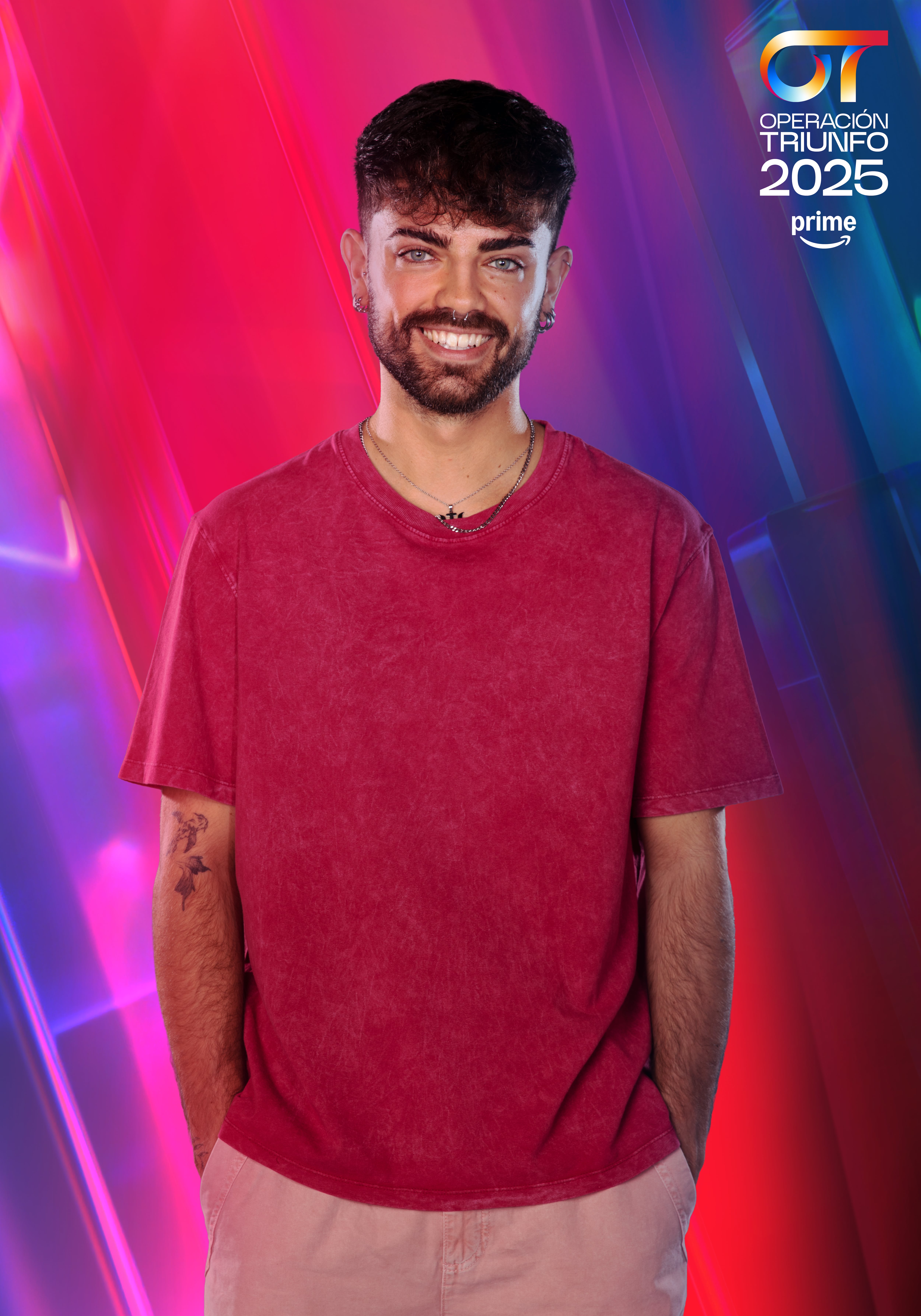 Iván Rojo, concursante de OT 2025 (Amazon Prime Video)