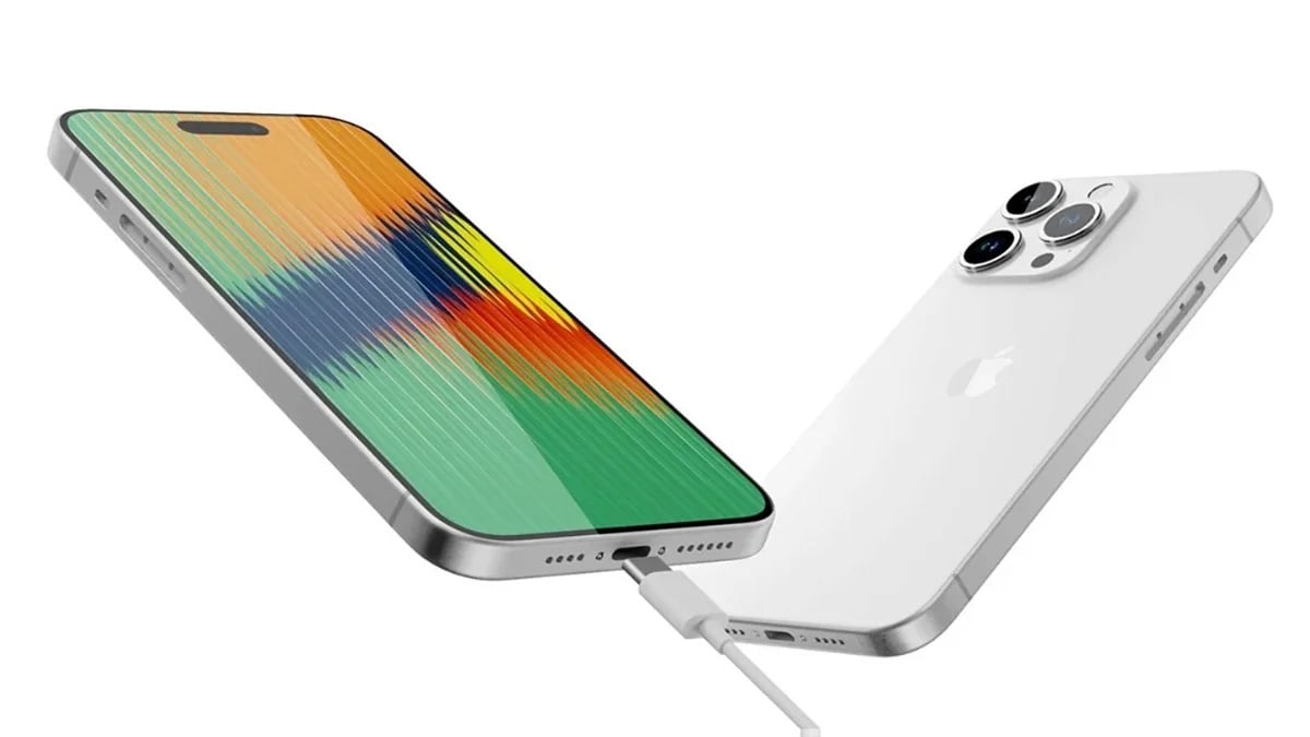 iPhone 15 render