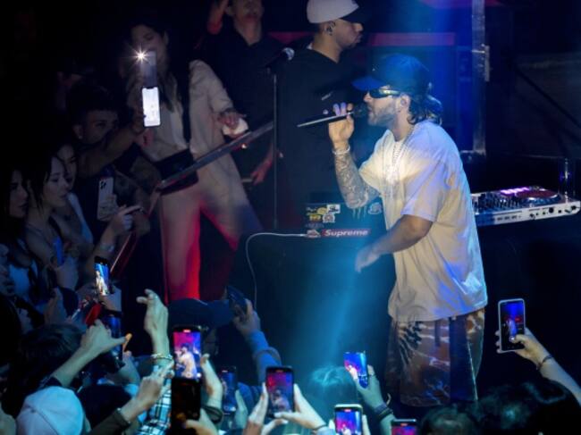 LOS40 Urban Stage con Feid y la sala Panda a reventar.