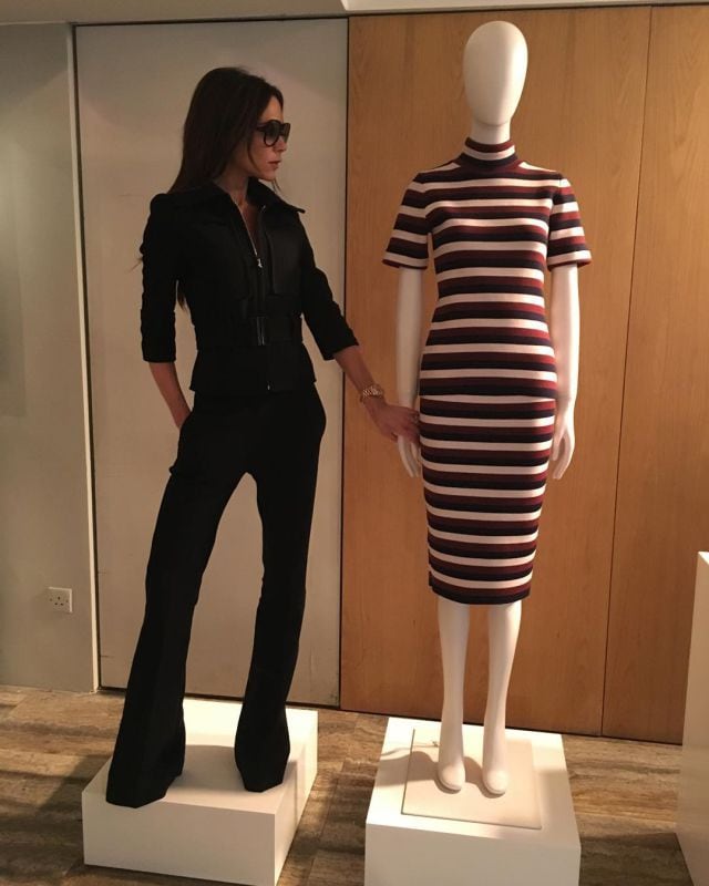 INSTAGRAM/ Victoria Beckham está centrada en la moda.