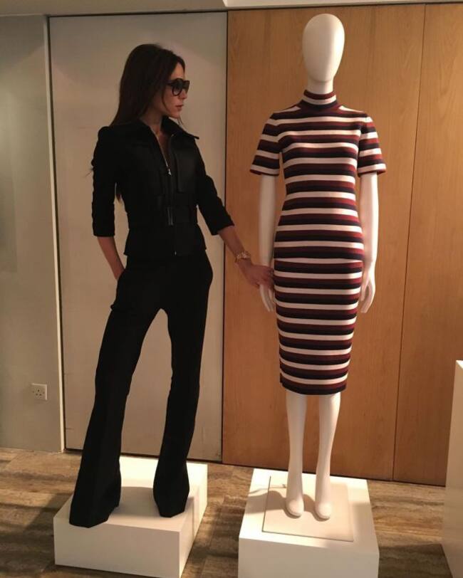 INSTAGRAM/ Victoria Beckham está centrada en la moda.