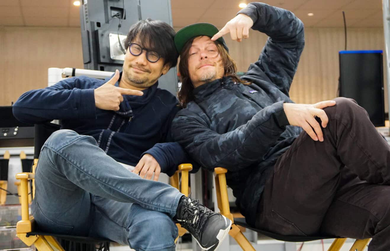 Hideo Kojima y Norman Reedus