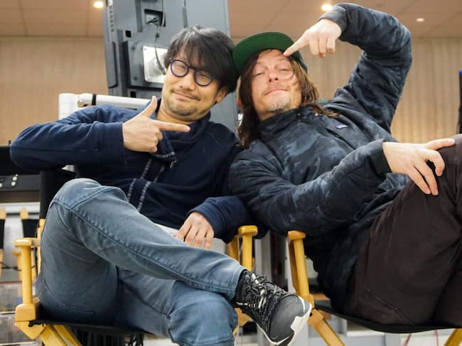 Hideo Kojima y Norman Reedus
