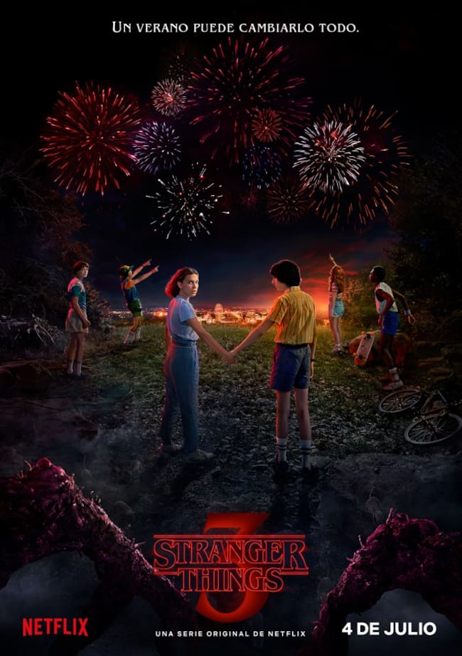 Póster oficial de la T3 de 'Stranger Things'