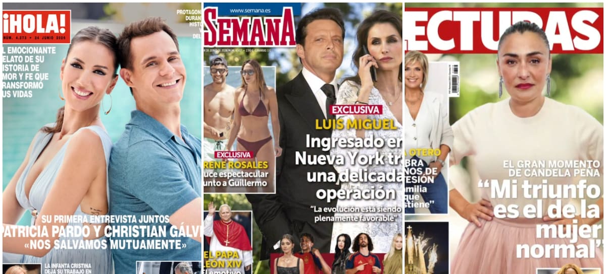 Las portadas de las revistas del corazón de hoy, 17 de junio de 2026 (Instagram)