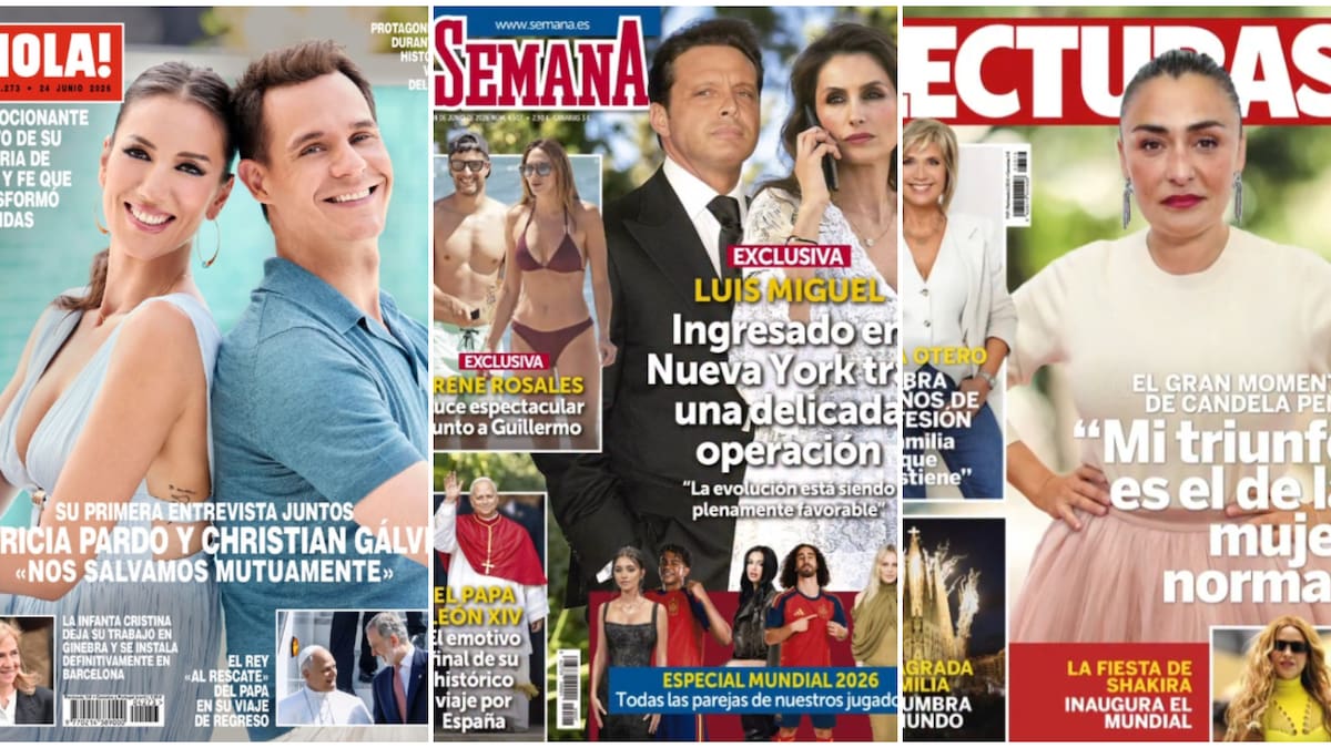 Luis Miguel, Candela Peña y Cristina Pedroche: Las portadas de las revistas del corazón del miércoles 17 de junio