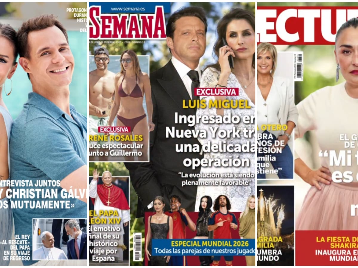 Luis Miguel, Candela Peña y Cristina Pedroche: Las portadas de las revistas del corazón del miércoles 17 de junio