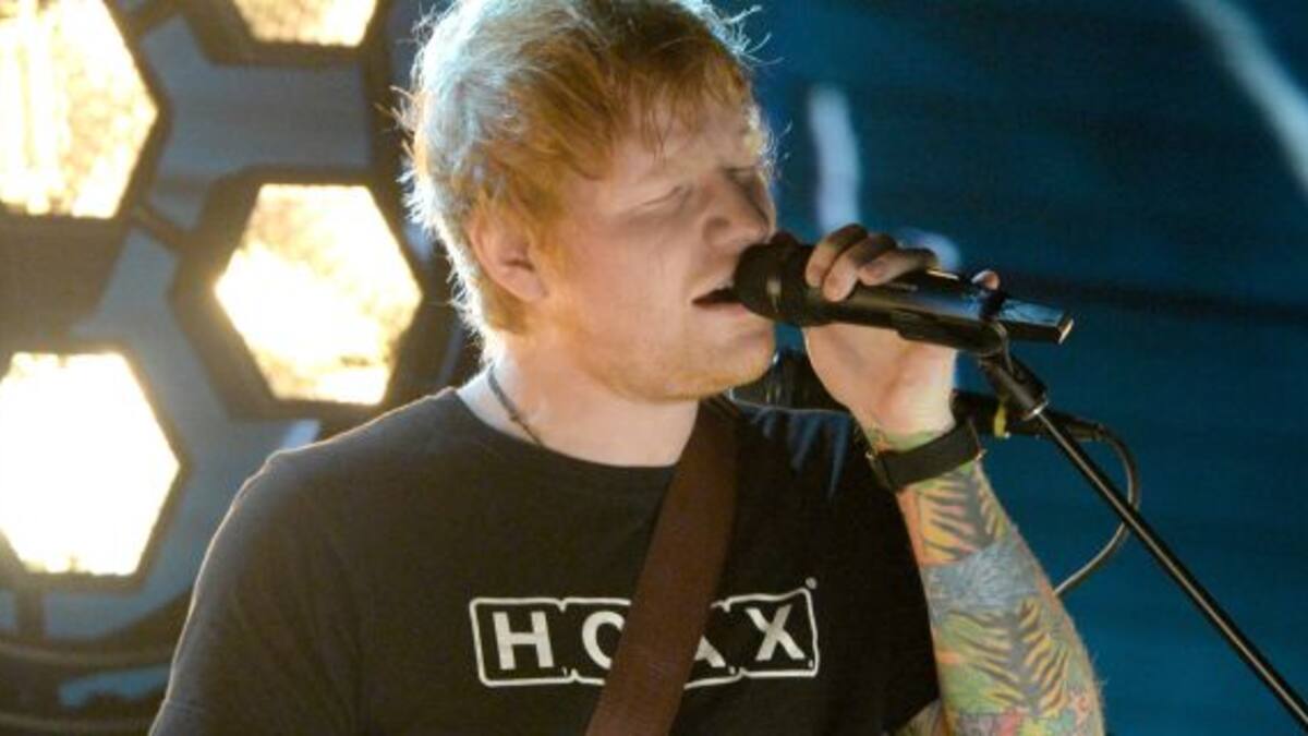 Ed Sheeran presentó nuevo tema