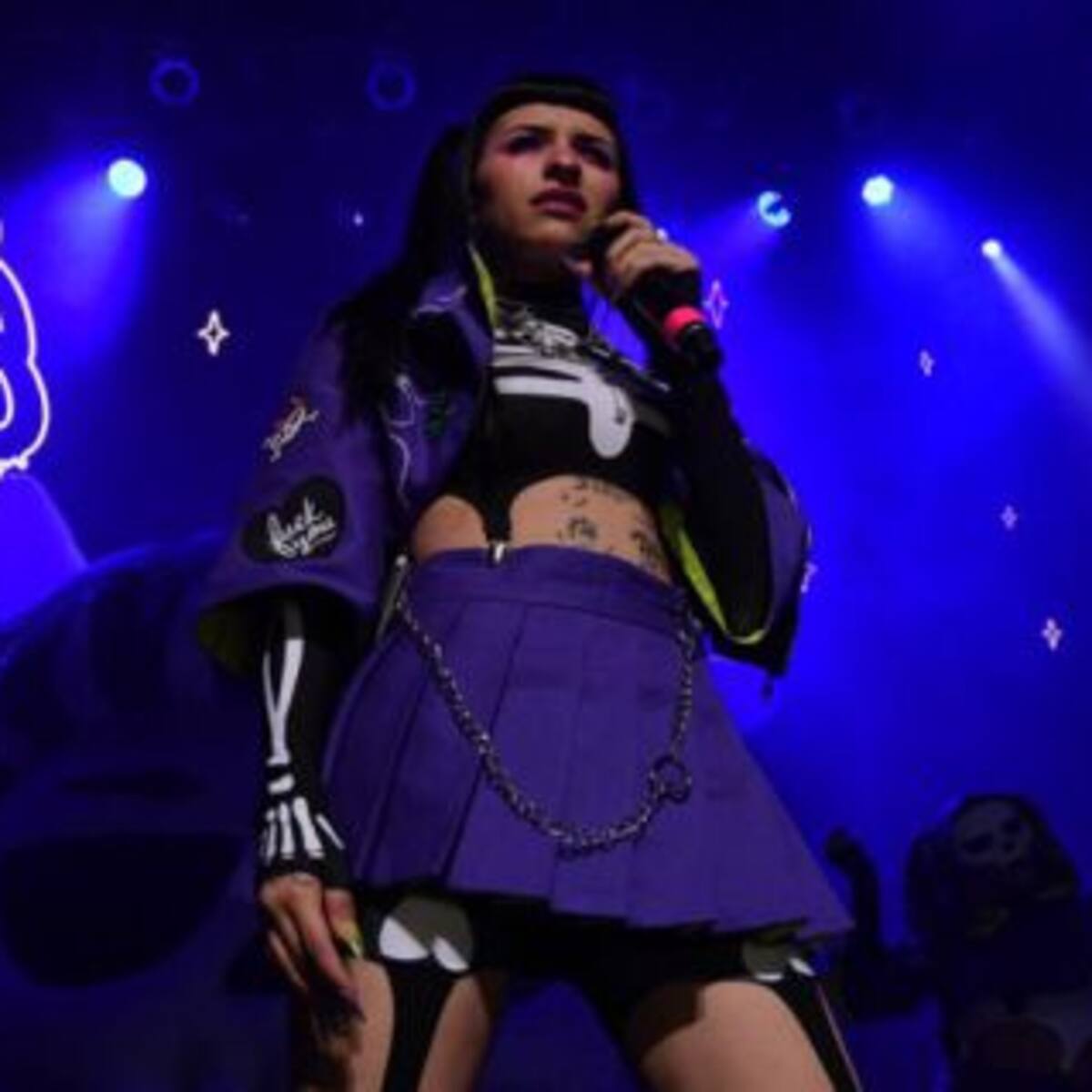¡Cazzu la rompió en su primer show!
