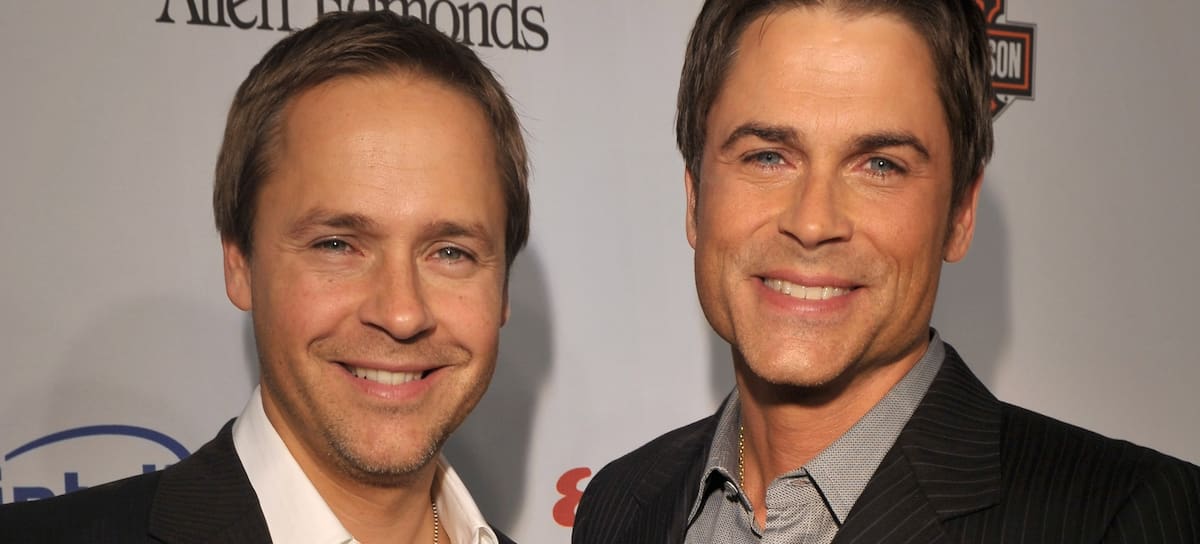 Chad Lowe y Rob Lowe, al homenaje del elenco de 'Héroes', en 2008.