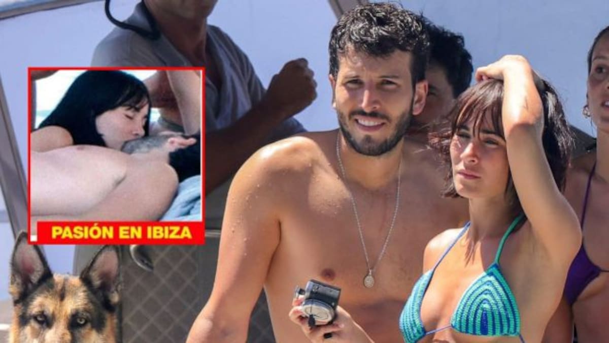 Beso apasionado entre Sebastián Yatra y Aitana confirman su relación