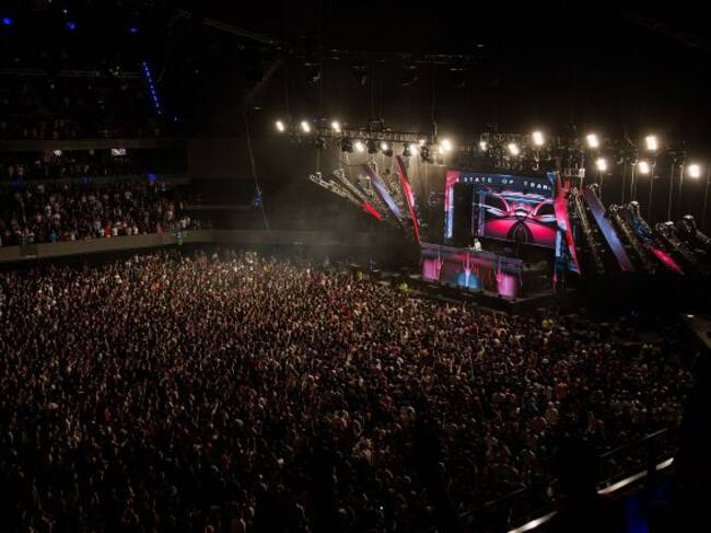 Miles de personas en ASOT 600 A State Of Trance "The Expedition World Tour" en México en el año 2013./ Foto: Victor Chavez/WireImage.