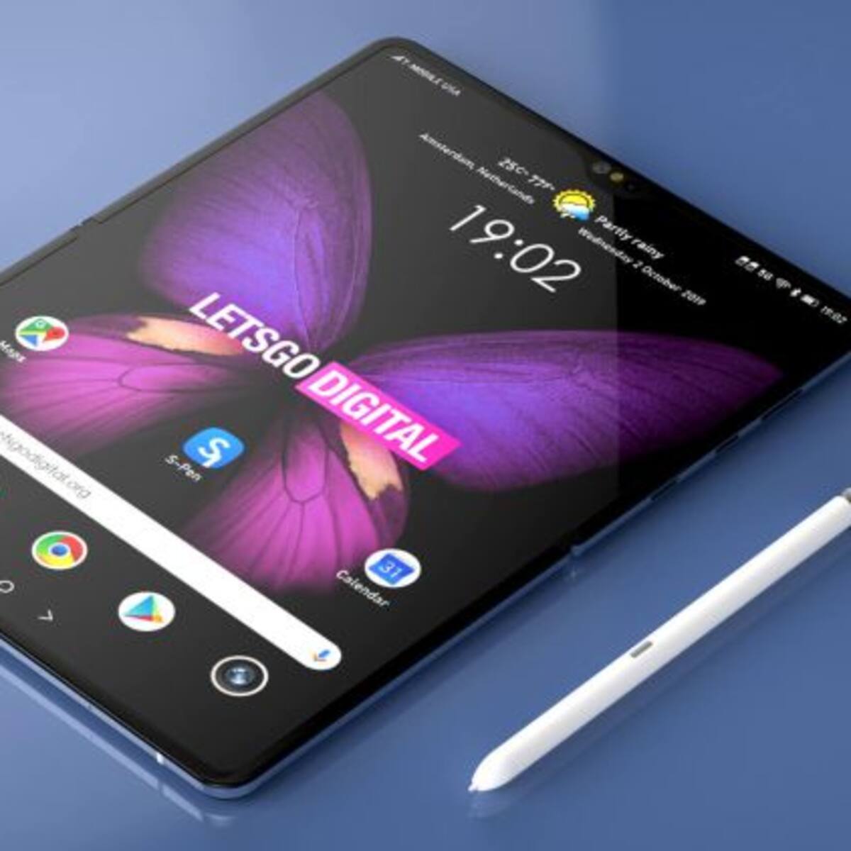 ¿Es este el Galaxy Fold 2?
