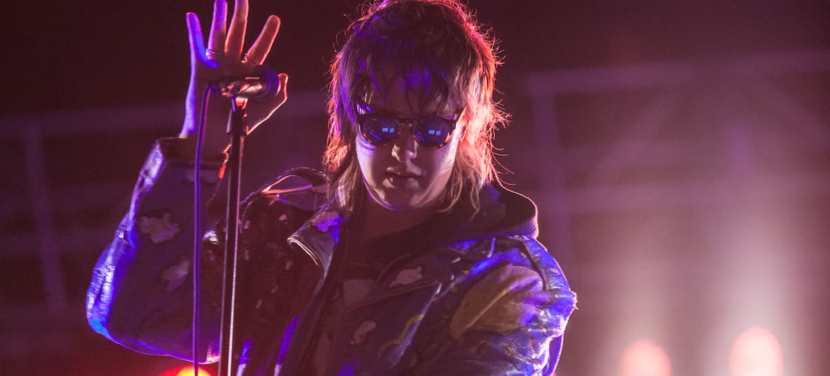 Julian Casablancas (The Strokes), en una actuación en 2015 (Photo by Wendy Redfern/Redferns)