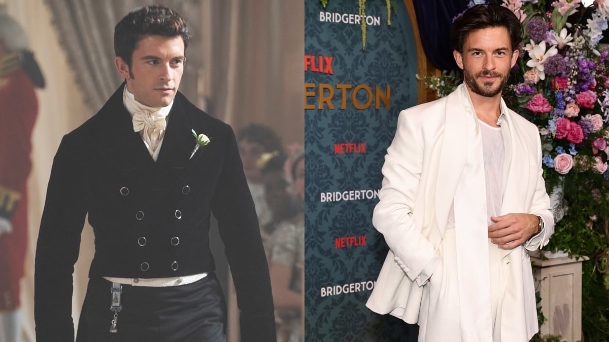 Jonathan Bailey como Anthony Bridgerton - Getty y Netflix