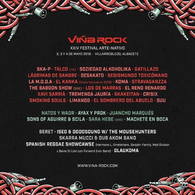 Cartel Viña Rock 2019