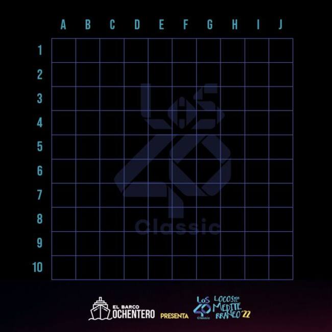 Juega a ‘hundir la flota’ y consigue tu camarote para Locos por el Mediterráneo 2022