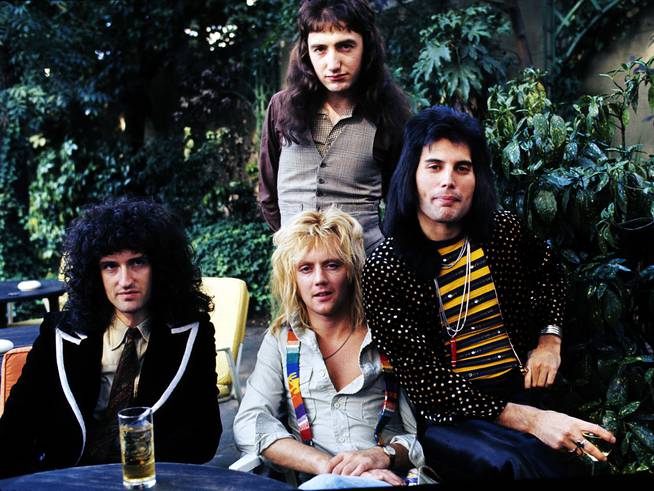 Brian May, John Deacon, Roger Taylor y Freddie Mercury en una imagen de archivo.