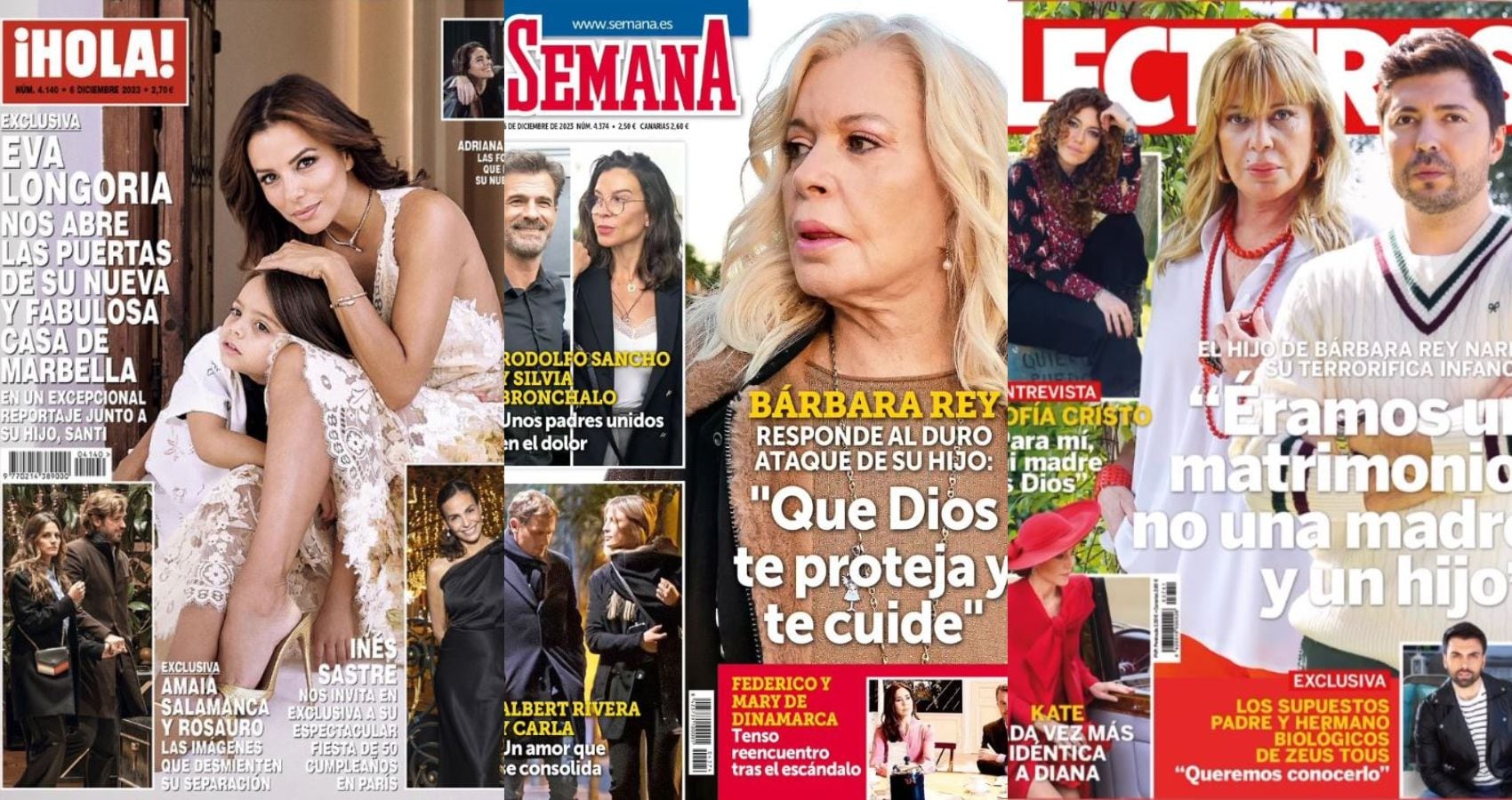 Estas son las portadas de las revistas del corazón de hoy, miércoles 29 de  noviembre | LOS40 | LOS40