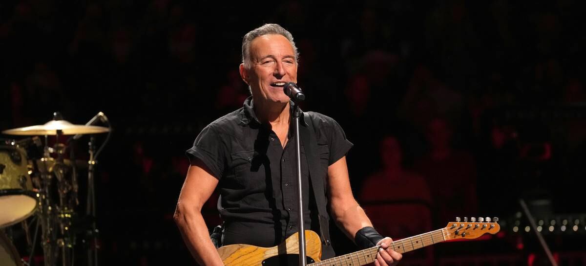 Bruce Springsteen durante un concierto en Boston, Massachusetts, el 20 de marzo de 2023.